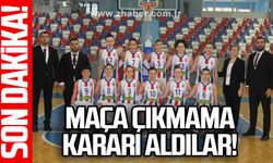 MAÇA ÇIKMAMA KARARI ALDILAR!