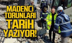 "Madenci torunları tarih yazıyor"