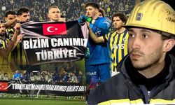 Fenerbahçe-Konyaspor maçında dikkat çeken pankart! "Bizim canımız Türkiye"