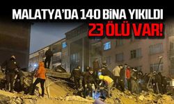 Malatya’da 140 bina yıkıldı çok sayıda ölü ve yaralı var