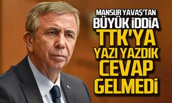 Mansur Yavaş'tan şok iddia! "TTK'ya yazı yazdık cevap gelmedi"