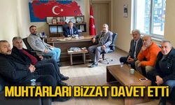 Muhtarları Ticaret Fuarı'na bizzat davet etti