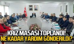Zonguldak kriz masası toplandı! Ne kadar yardım gönderildi?