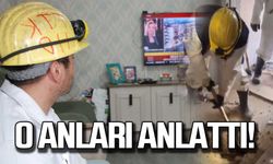 Madenci Hüseyin Demir o anları anlattı