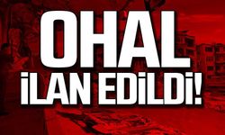 Son dakika! Olağanüstü hal ilan edildi