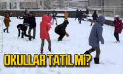 13  Şubat'a kadar Bolu'da okullar tatil edildi