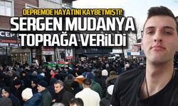 Sergen Mudanya gözyaşları ile toprağa verildi