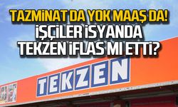 Tazminat da yok maaş da... Tekzen çalışanları isyanda