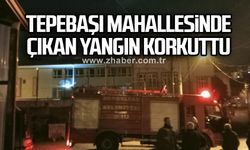 Tepebaşında yangın!
