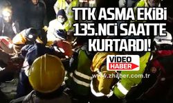 TTK Asma ekibi 135.nci saatte kurtardı!