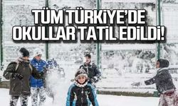 Bakan Özer açıkladı... Tüm Türkiye'de okullar tatil edildi!