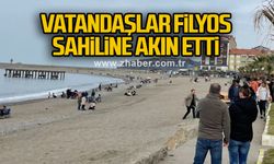 Vatandaşlar Filyos sahiline akın etti