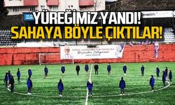 Depremde Hayatını Kaybedenler için saygı duruşunda bulundular