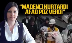 Madenci kurtardı...AFAD poz verdi!