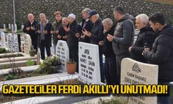 Gazeteciler Ferdi Akıllı'yı unutmadı