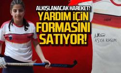 Deprem nedeni ile imzalı formasını satışa çıkardı