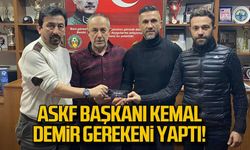 ASKF Başkanı Kemal Demir gerekeni yaptı!