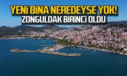 Zonguldak'ta neredeyse yeni bina yok!
