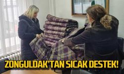 Zonguldak'tan deprem bölgesine sıcak destek