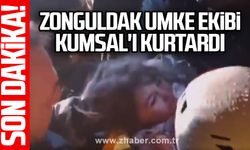 Zonguldak UMKE ekibi Kumsal'ı kurtardı