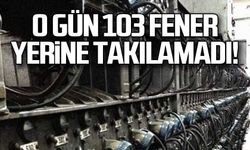 O gün 103 madenci feneri yerine takılamadı!