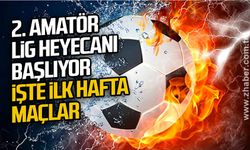 2. Amatör Lig heyecanı başlıyor.. İşte ilk hafta maçlar