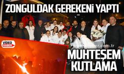 Zonguldak gerekeni yaptı.. MUHTEŞEM KUTLAMA.. 