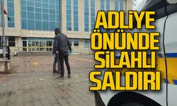 Adliye önünde silahlı saldırı