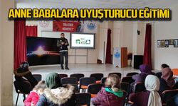 Anne babalara uyuşturucu eğitimi