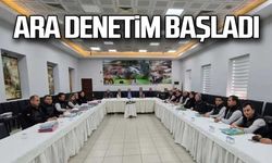 Ara denetim başladı!