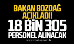 Adalet Bakanlığı’na 18 bin 305 personel alınacak
