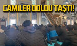 Camiler doldu taştı!