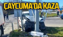 Şerit ihlali kazaya sebep oldu: 2 yaralı