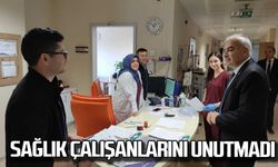 Çetin Bozkurt sağlık çalışanlarını unutmadı