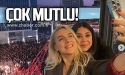 Merve Kır çok mutlu!