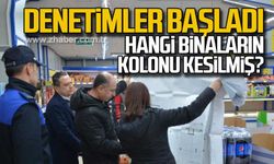 Denetimler başladı...Hangi binaların kolonu kesilmiş?