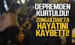 Zonguldak'a gelen depremzede kazada hayatını kaybetti