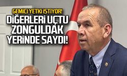 Diğerleri Zonguldak yerinde kaldı... Gemici yetki istiyor!