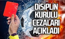 Disiplin kurulu cezaları açıkladı.. 
