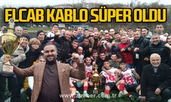 ELCAB KABLO ŞAMPİYON.. SÜPER LİG'DE... 