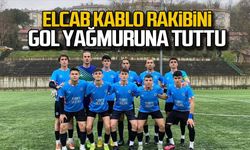 Elcab Kablo rakibini gol yağmuruna tuttu...