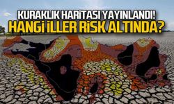 Kuraklık haritası yayınlandı! Hangi iller risk altında?