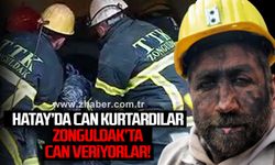 Hatay’da can kurtardılar Zonguldak’ta can veriyorlar!