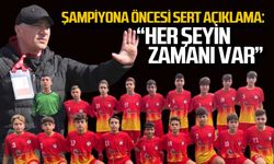 Altıntaş'tan Şampiyona öncesi sert açıklama: “Her şeyin zamanı var”