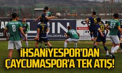 İhsaniyespor’dan Çaycumaspor’a tek atış!