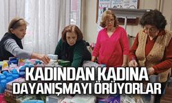 Kadından kadına dayanışmayı örüyorlar!