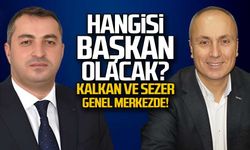 İbrahim Sezer ve Mustafa Kalkan genel merkezde!