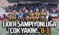 LİDER ŞAMPİYONLUĞA ÇOK YAKIN!.. 8-1