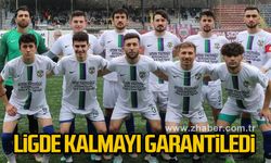 Ligde kalmayı garantiledi