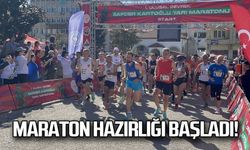 Maraton hazırlıkları başladı!